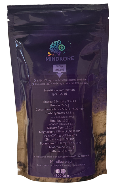 High Performance Cacao (12.6% flavanols)